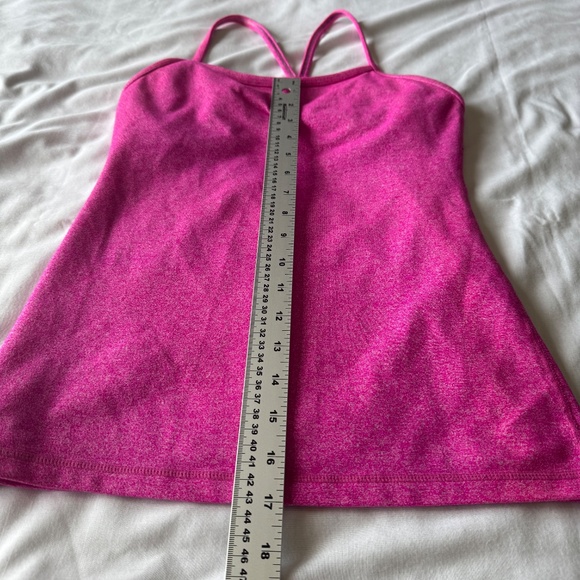 Lululemon Women's Athletic Racerback Tank Top Fuchsia Pink Size 4 Gym Fitness - Picture 8 of 11